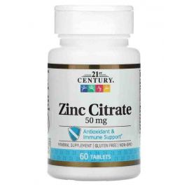 Zinc Citrate, 50 мг