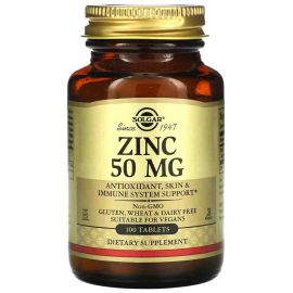 Solgar Zinc 50 мг